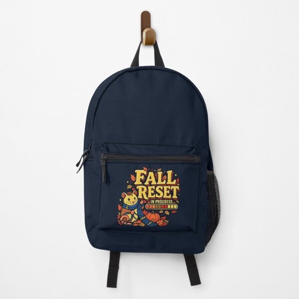 Item preview, Retro Fall Reset Hamster Graphic designed and sold by TrinovaCreates.