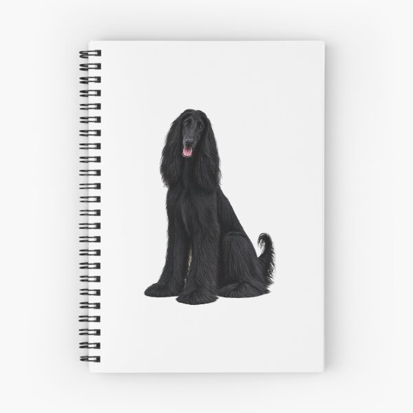Item preview, Black Afghan Hound Dog designed and sold by BackgroundND.