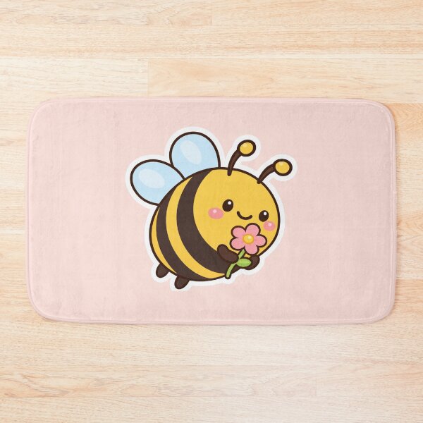 Item preview, Busy Bee Character Cute Sticker Design designed and sold by Inkworksbyshery.