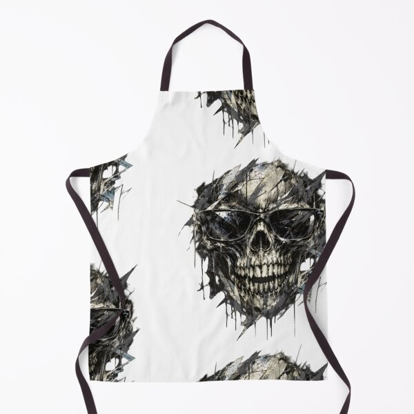 Item preview, Scary Abstract Skull Sunglasses Halloween Graphic_dark designed and sold by ekemarket.