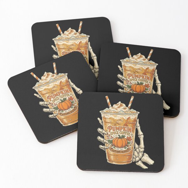 Item preview, Vintage Skeleton Hand with Fall Iced Coffee designed and sold by AOG-DESIGNS.