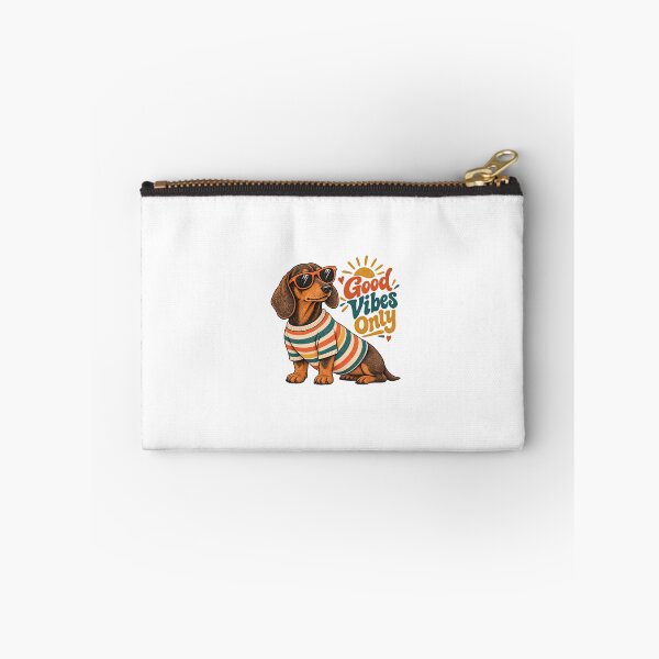 Item preview, Groovy Good Vibes Dachshund designed and sold by Kachishop.