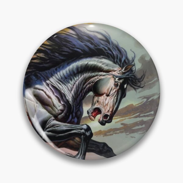 Item preview, The Black Steed's Bound over Broken Ground designed and sold by SabaMirzique.