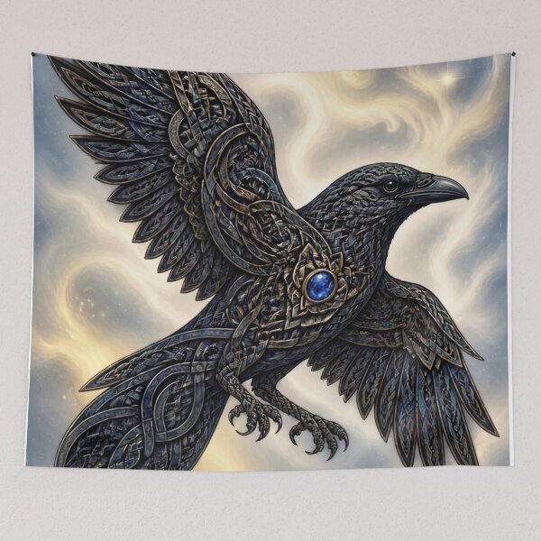 Item preview, Celtic Knot Raven designed and sold by EWPrints.