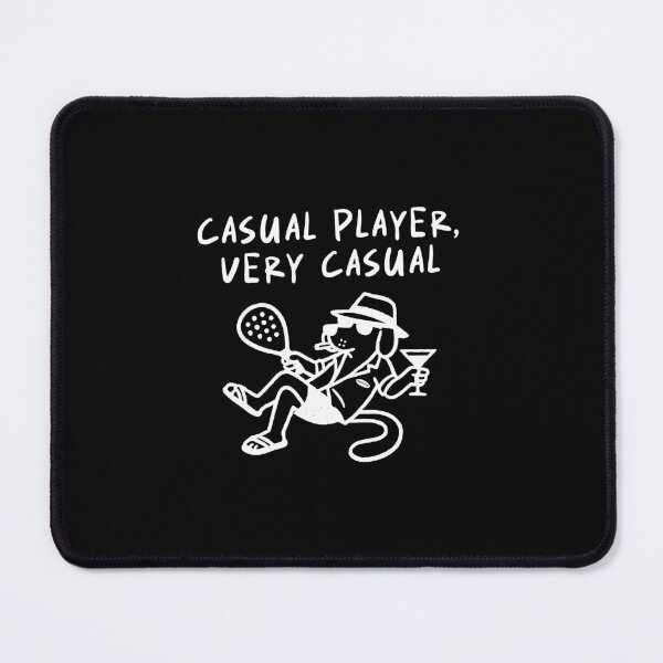 Item preview, Casual Player Tennis Padel designed and sold by Yelo-Monster.