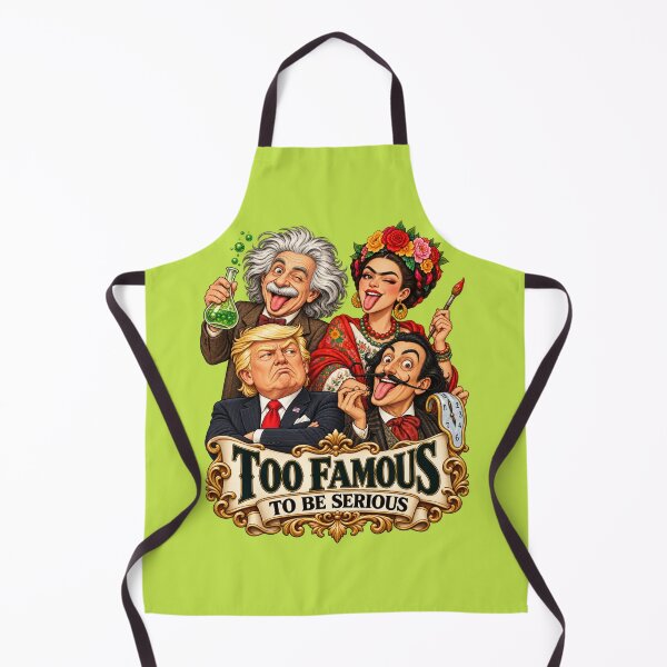 Item preview, Too Famous to Be Serious — A Portrait of Four Famous Personalities designed and sold by flashARTstudio.