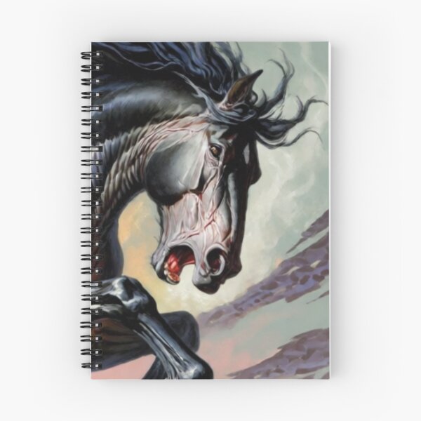 Item preview, The Black Steed's Bound over Broken Ground (V2) designed and sold by SabaMirzique.