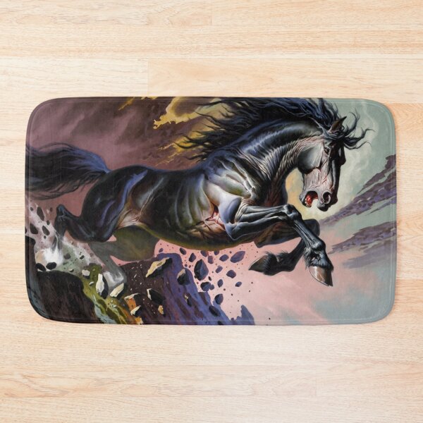 Item preview, The Black Steed's Bound over Broken Ground (V2) designed and sold by SabaMirzique.