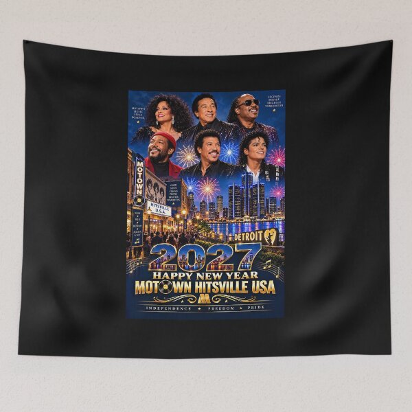 Item preview, 2027 HAPPY NEW YEAR - MOTOWN HITSVILLE USA designed and sold by DBM Photo Art 1.