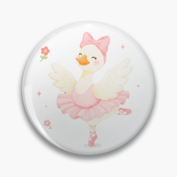 Item preview, Whimsical Pink Ballet Geese designed and sold by HumTumMe.
