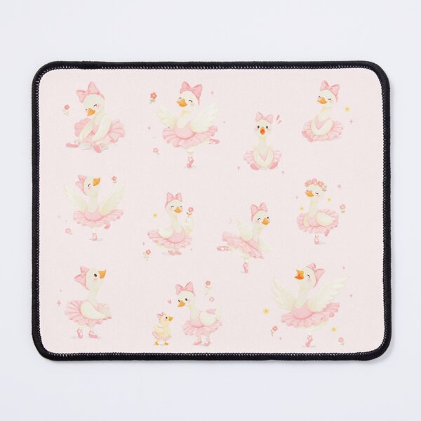 Item preview, Whimsical Pink Ballet Geese designed and sold by HumTumMe.