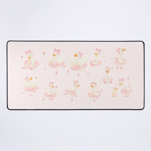 Item preview, Whimsical Pink Ballet Geese designed and sold by HumTumMe.