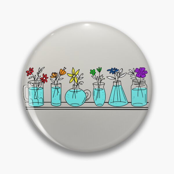 Item preview, Rainbow Pride Flowers on a Shelf designed and sold by TackyTime.