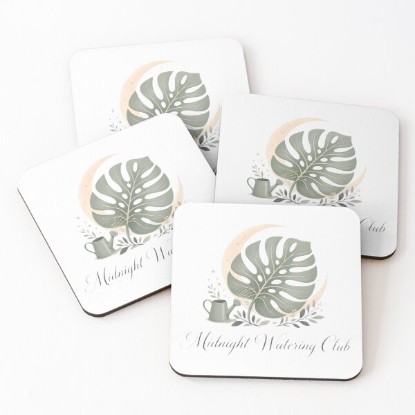 Item preview, Midnight Watering Club — Cozy Plant Parent Botanical Art designed and sold by Sadanova.