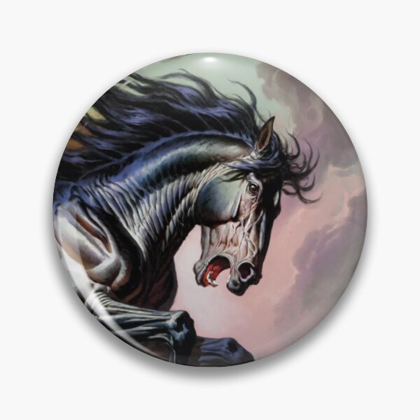 Item preview, The Black Steed's Bound over Broken Ground (V3) designed and sold by SabaMirzique.