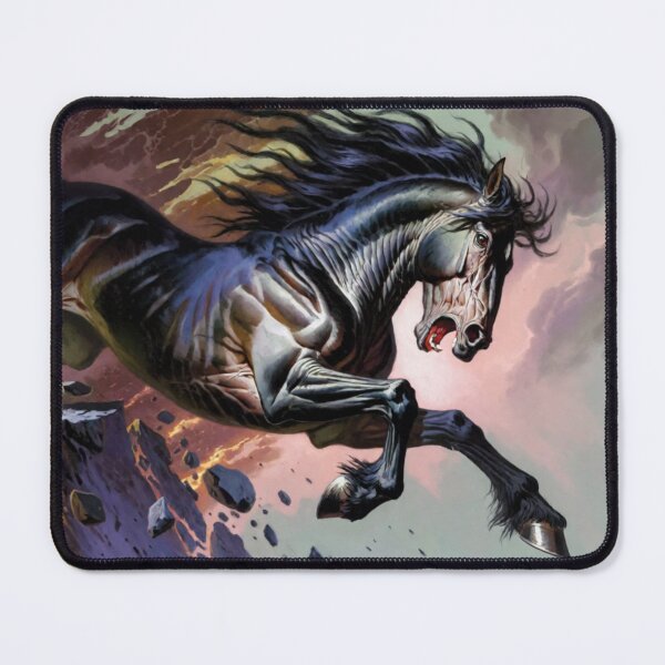 Item preview, The Black Steed's Bound over Broken Ground (V3) designed and sold by SabaMirzique.