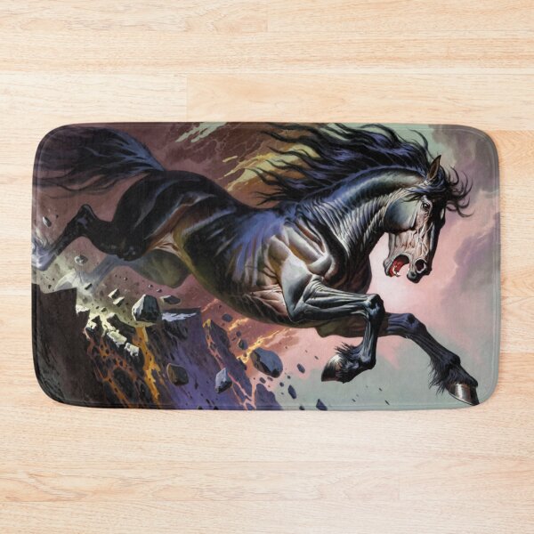 Item preview, The Black Steed's Bound over Broken Ground (V3) designed and sold by SabaMirzique.