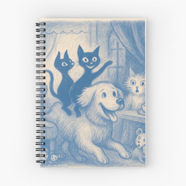 Item preview, Zig & Zag - Energetic Circus Cats at the Paris Café - Fonulaseries designed and sold by Fonulaseries.