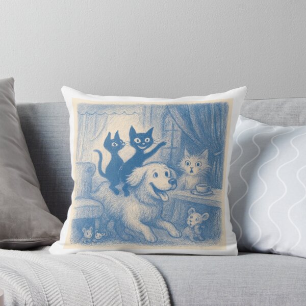 Item preview, Zig & Zag - Energetic Circus Cats at the Paris Café - Fonulaseries designed and sold by Fonulaseries.