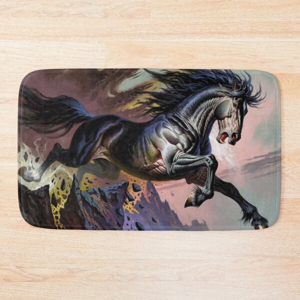 Item preview, The Black Steed's Bound over Broken Ground (V4) designed and sold by SabaMirzique.
