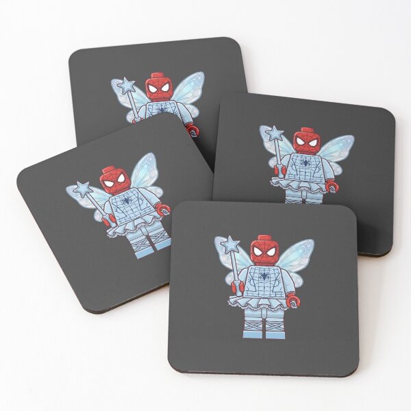 Item preview, Spiderman Blue Fairy - Lego Superhero designed and sold by minim.iart.