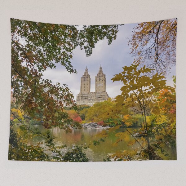 Item preview, Horizonte otoñal de San Remo en Central Park designed and sold by Wild Afterglow.