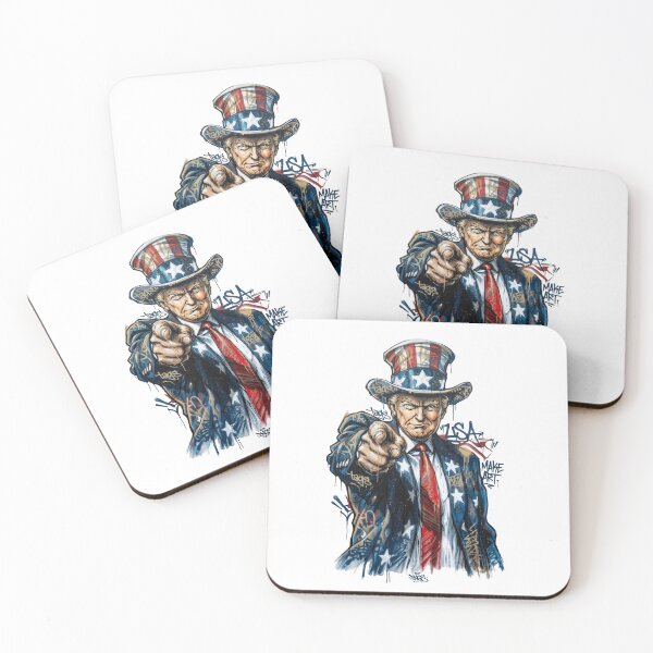 Item preview, Uncle Sam Trump Patriotic Graffiti Street Art designed and sold by Alaric4you.