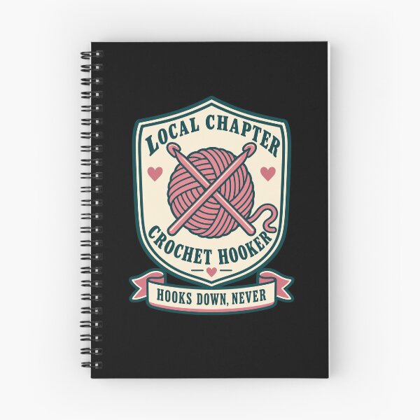 Item preview, Crochet Hooker Vintage Badge - Funny Crocheter Yarn Humor designed and sold by Ridaelb.
