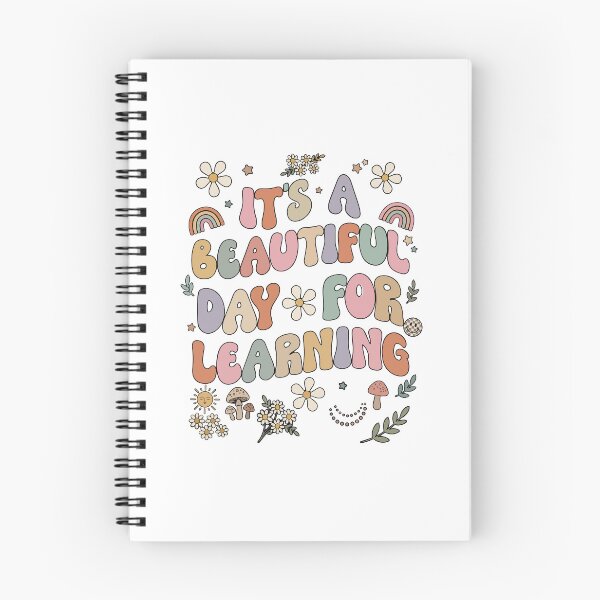 Item preview, It's a Beautiful Day for Learning Boho Retro Groovy Teacher designed and sold by SaltCreatives.