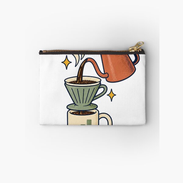 Item preview, Pour Purpose Sip Progress Retro Coffee Design designed and sold by DarnaWear.