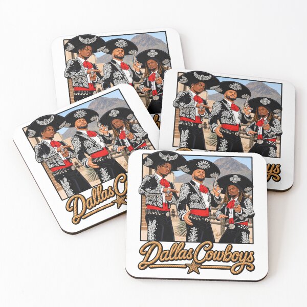 Item preview, Dak Prescott, CeeDee Lamb & George Pickens – Three Amigos Dallas Cowboys Parody designed and sold by 998lc.