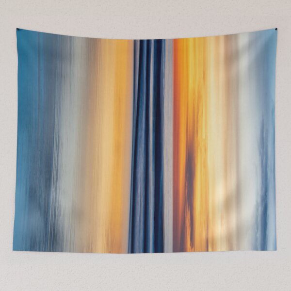 Item preview, Abstract Ocean Horizon Sunset Motion Seascape designed and sold by Wild Afterglow.