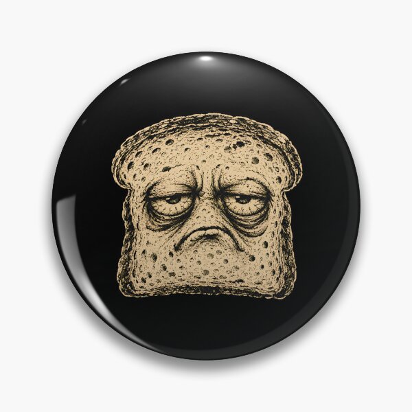 Item preview, Grumpy Bread Edgy Streetwear Aesthetic designed and sold by DemureArtsy.