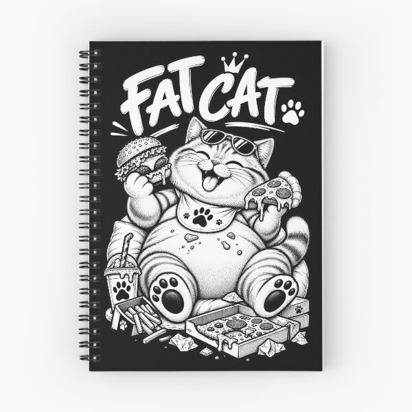 Item preview, Fat Cat  designed and sold by Meow Story .