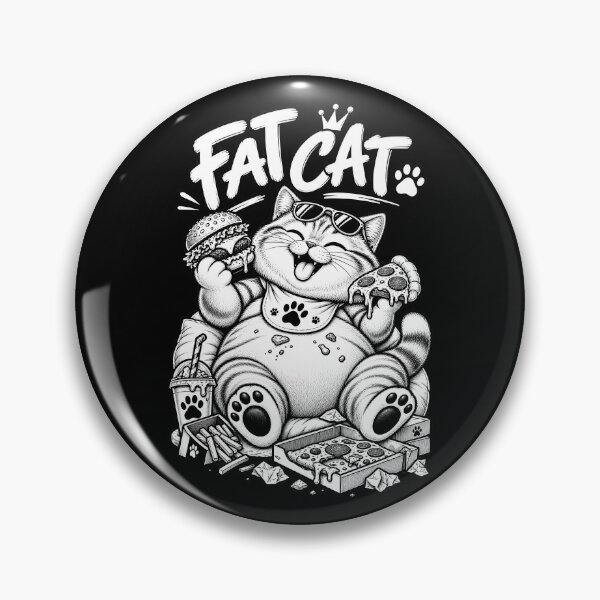 Item preview, Fat Cat  designed and sold by Meow Story .