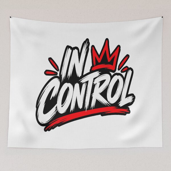 Item preview, IN CONTROL – Bold Graffiti Streetwear Design designed and sold by Strongermind.