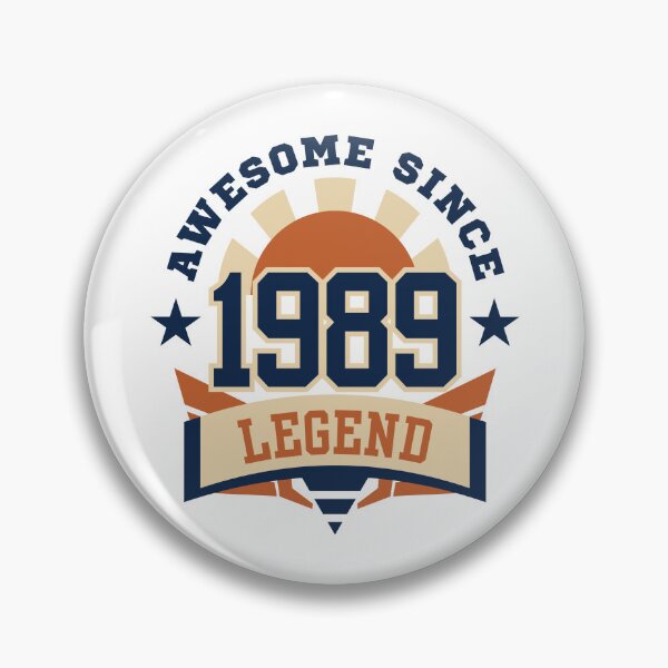 Item preview, Awesome Since 1989 Legend Retro Vintage Birthday designed and sold by HYPNK.