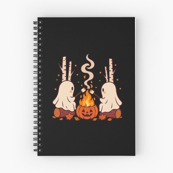 Item preview, Ghost Pumpkin Campfire designed and sold by LuveraxArt.