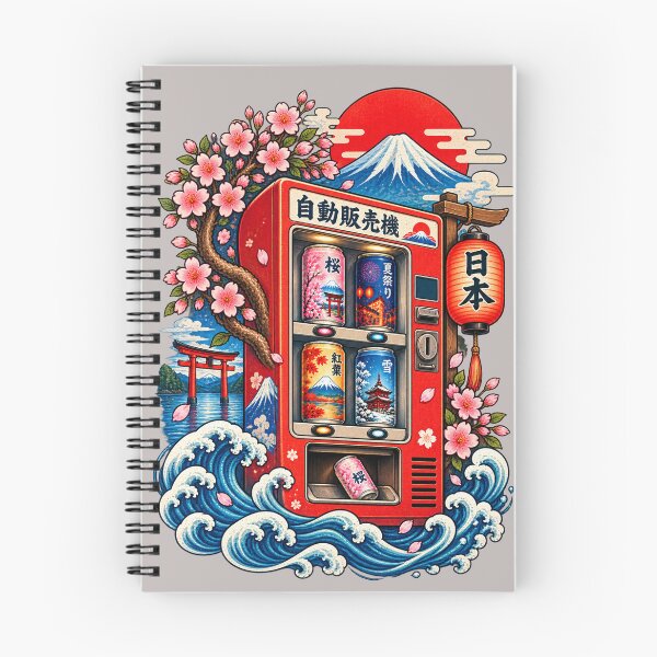 Item preview, Four Seasons of Japan – Vintage Vending Machine designed and sold by Ghostwave Atelier.