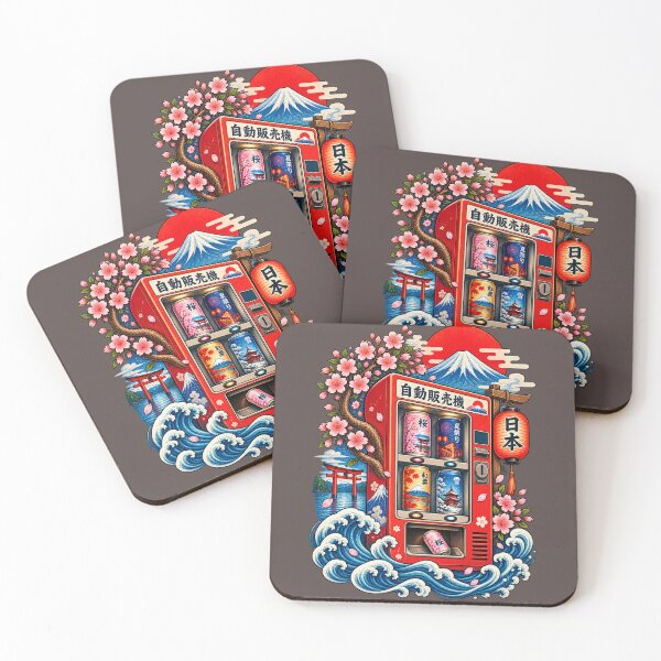 Item preview, Four Seasons of Japan – Vintage Vending Machine designed and sold by Ghostwave Atelier.