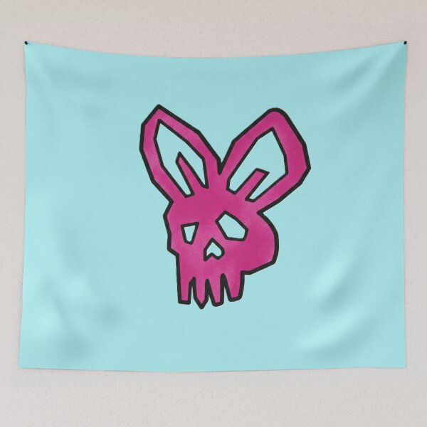 Item preview, Pink Bunny Skull designed and sold by skullnutz.