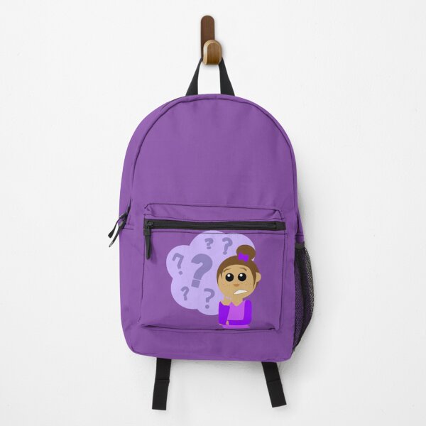 Item preview, Freckled Cartoon Character with Questions designed and sold by Dew Drop Designs.