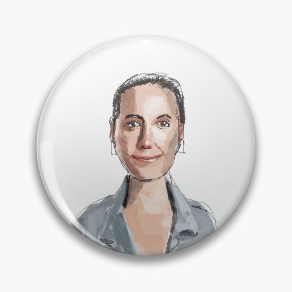Item preview, Woman With Rectangular Earrings designed and sold by Chris-Fletcher.
