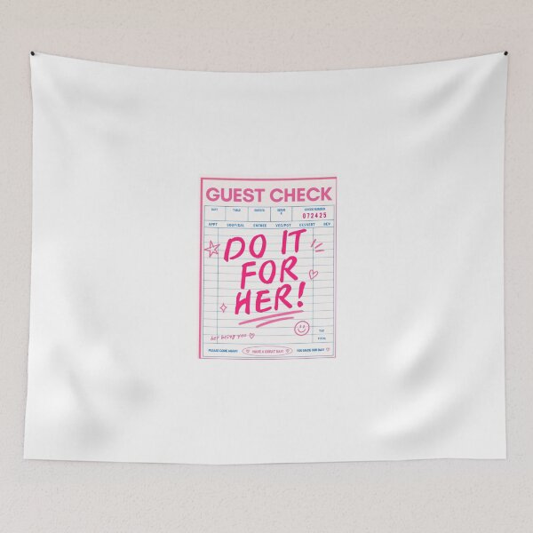 Item preview, Do it for her! her being you. server check book designed and sold by shortandsweet1.