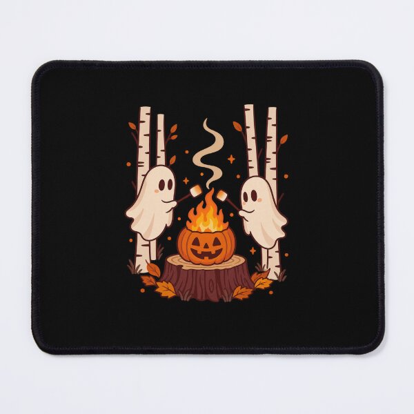 Item preview, Ghost Pumpkin Campfire designed and sold by LuveraxArt.