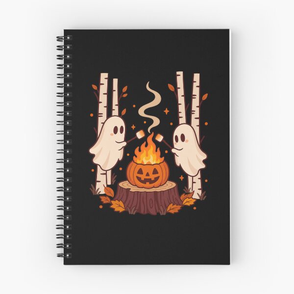 Item preview, Ghost Pumpkin Campfire designed and sold by LuveraxArt.