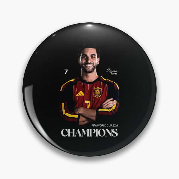 Item preview, Ferran Torres World Cup Champions Spain 2026 designed and sold by LowCounFossils.