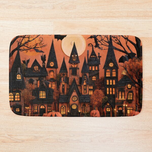 Item preview, Pumpkin Moon Gothic Village designed and sold by NeoNebulaArt.