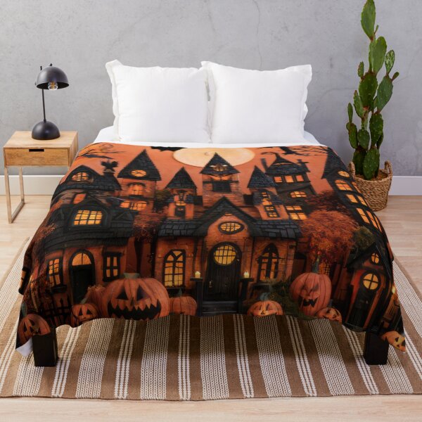 Item preview, Pumpkin Moon Gothic Village designed and sold by NeoNebulaArt.