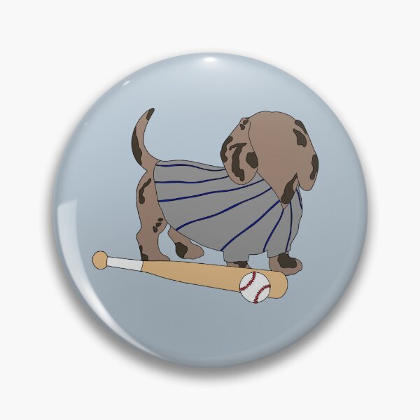 Item preview, Dachshund Baseball designed and sold by DesignsByAbyloo.
